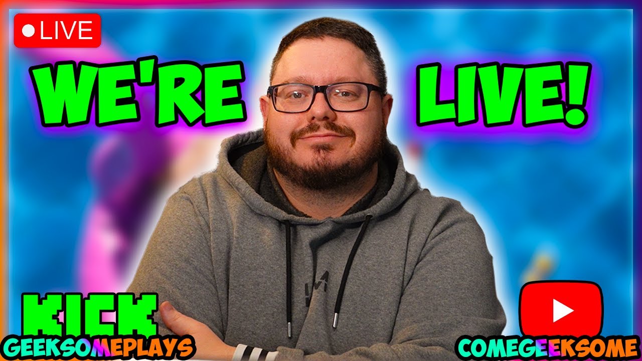 🔴LIVE - COMEGEEKSOME - Come Chat With The Folks!