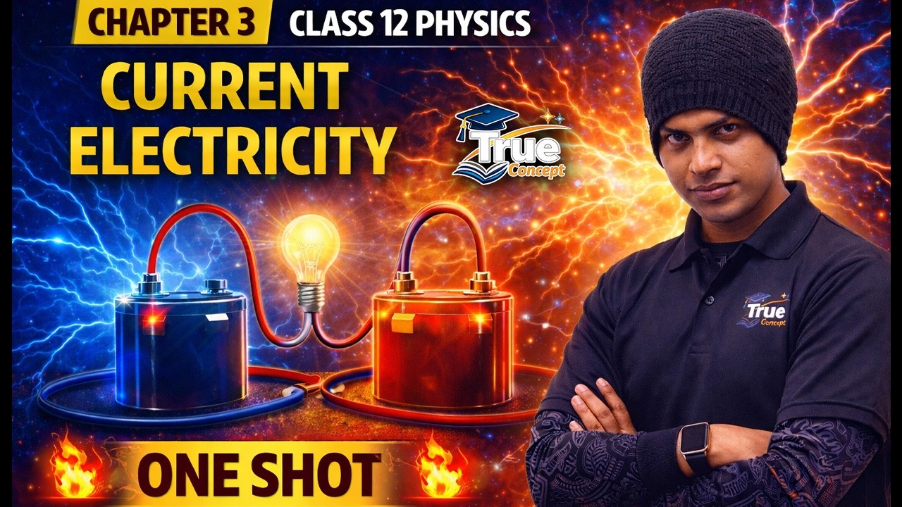 Current Electricity Complete in 1 Shot 🔥 | All Derivations + PYQs | Class 12 Physics Chapter 3