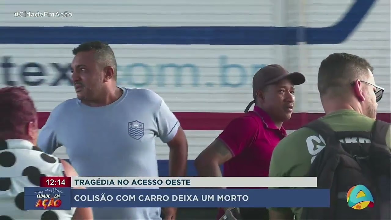 Cidade em Ação - Tragédia no acesso oeste: colisão com moto deixa um morto