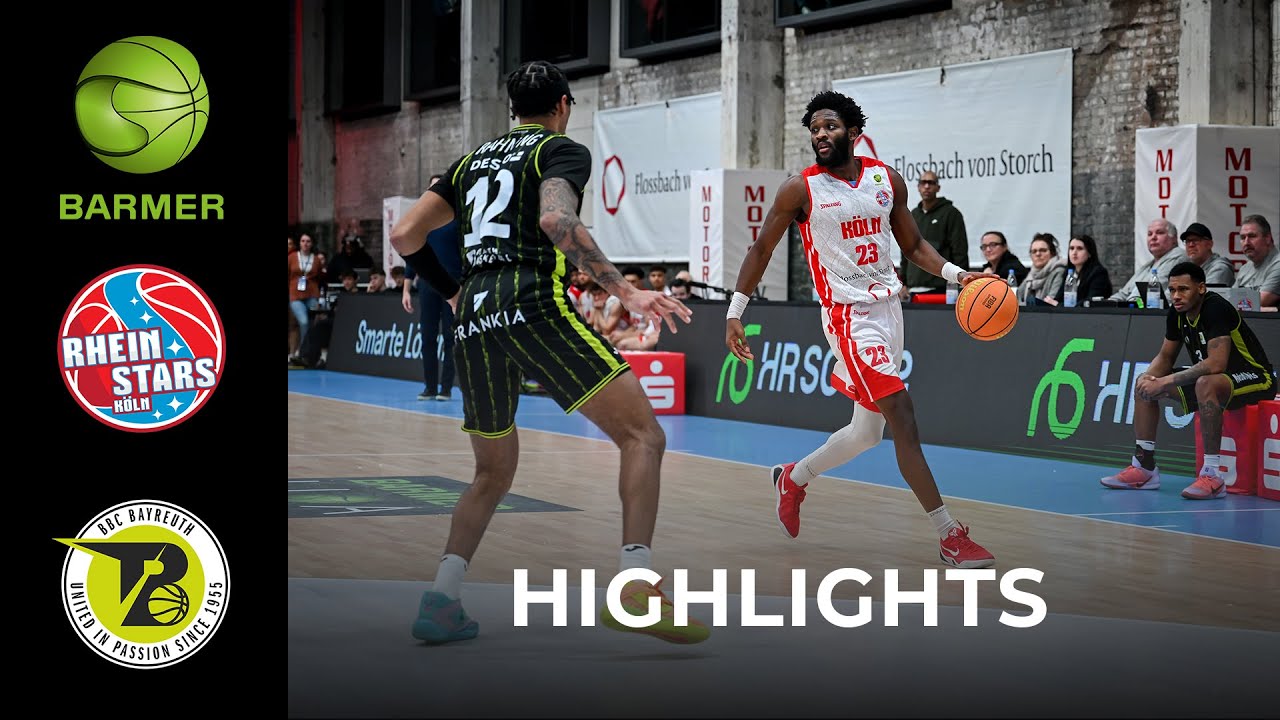 ProA: RheinStars Köln vs. BBC Bayreuth | Highlights 11/01/2026