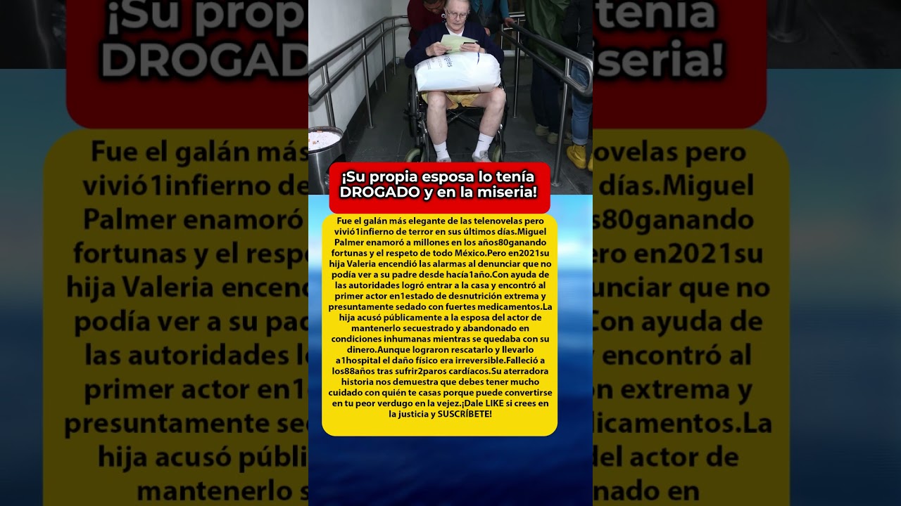 &iexcl;El cruel ABANDONO y rescate de Miguel Palmer! 😡💔 #MiguelPalmer #Escandalo #Telenovelas