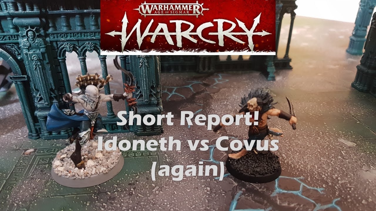 WARCRY short report - Idoneth seek revenge!