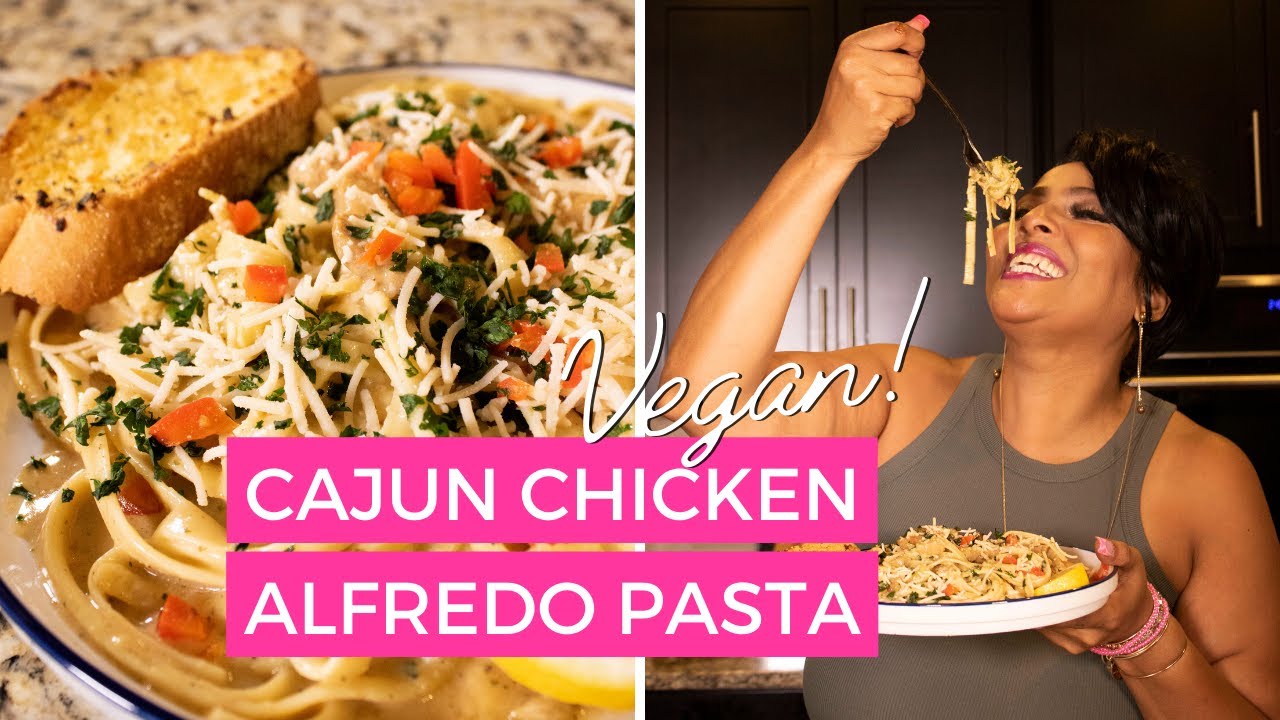 Vegan Chicken Alfredo | How to make creamiest  Pasta Sauce | Chef Joya plant based recipes