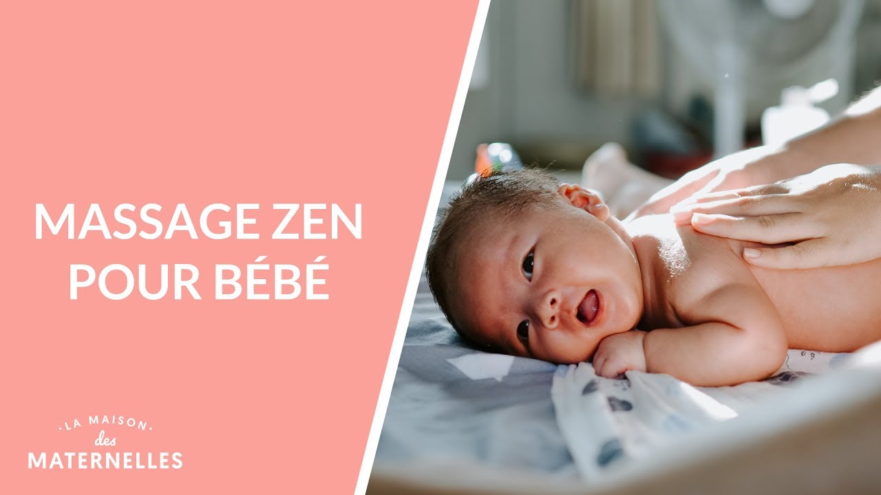 Massage zen pour bébé - La Maison des maternelles #LMDM