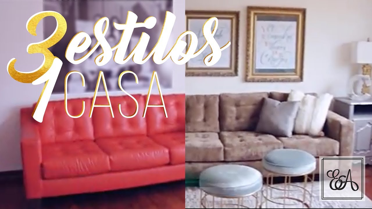 Decoración: Decorando Tres Estilos en Una Misma Casa