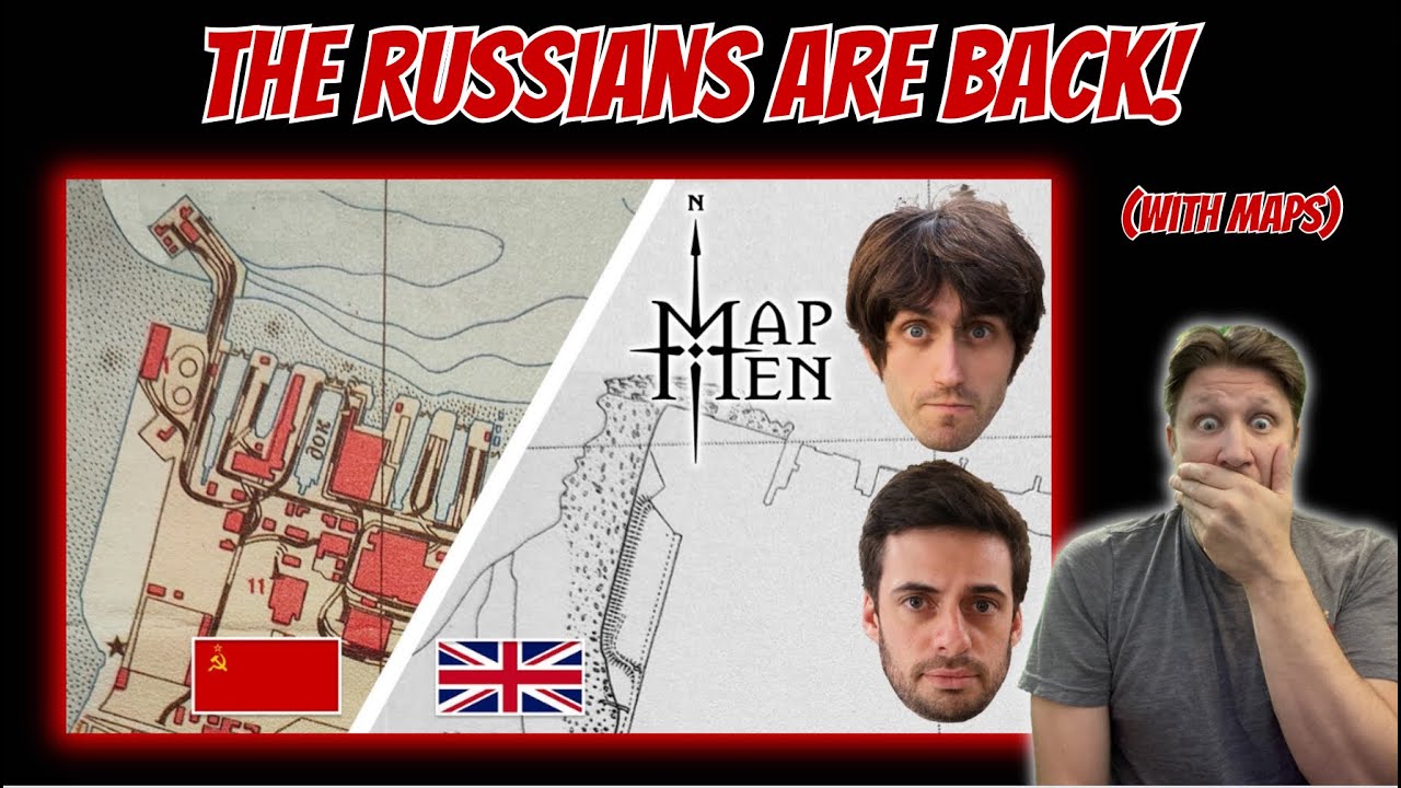 Why Russia Has The Best Maps Of Britain | American Reacts | #Reaction #uk #Russia