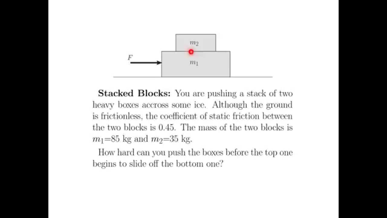 Stacked Blocks - Video Solution