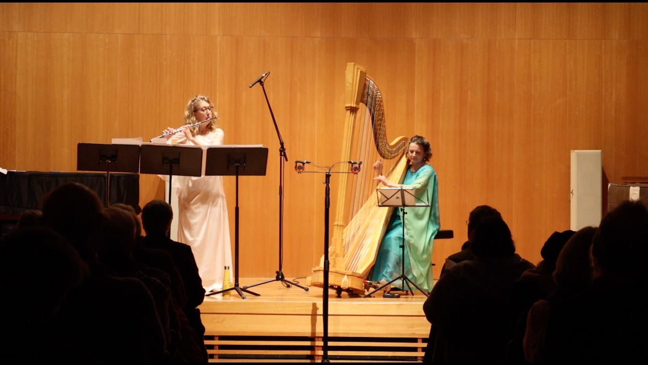 Gerard Brophy: Bubuk Nocturne for flute and harp (2019)