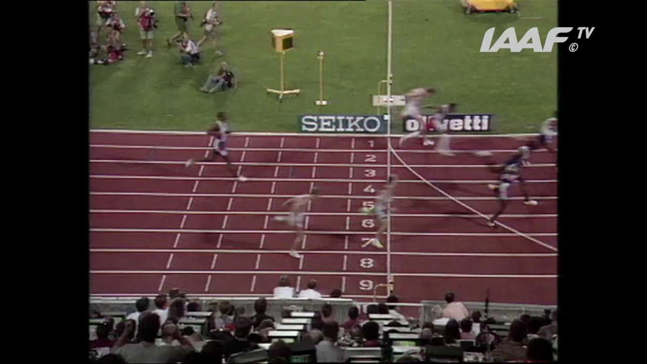 World Record - 110m Hurdles Men Final Stuttgart 1993