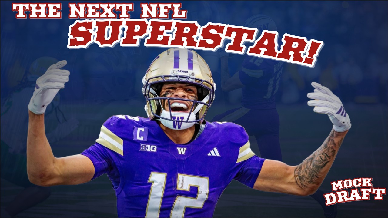 Drake Maye Gets his Guy! - Patriots Mock Draft
