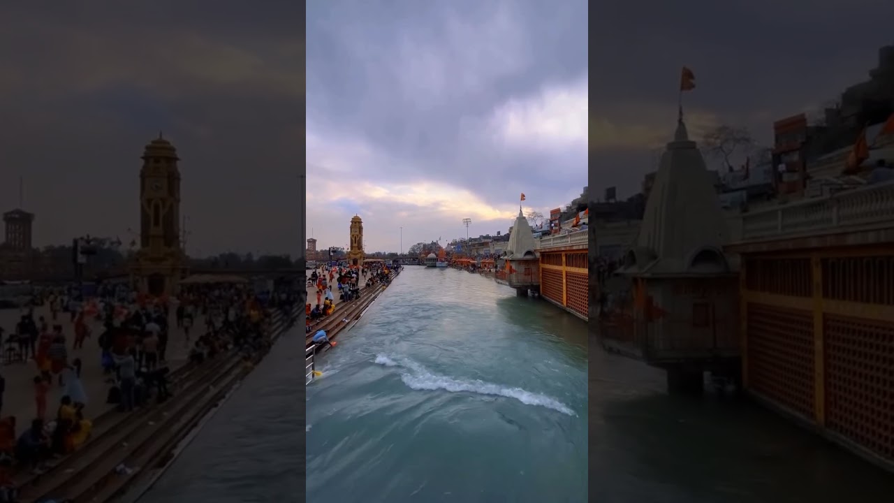 Har Ki Pauri Ganga Aarti View 🕉️ Har Har Gange 🙏 