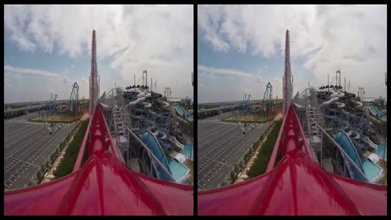 VRin - Virtual Reality Roller Coaster #4 - 3D - SBS - google cardboard
