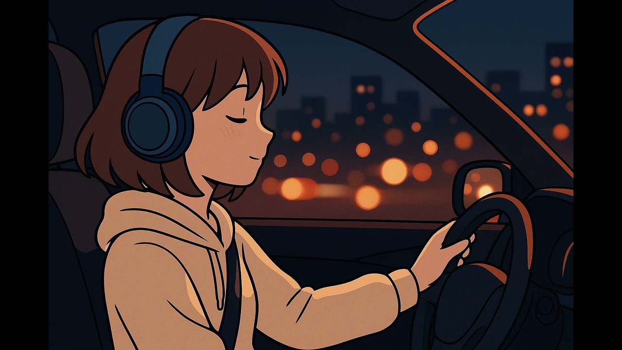 Smooth Drive |1-Hour Violin Lo-fi | No Vocals Lo-fi Chill Beat for Driving, Studying, or Night Focus