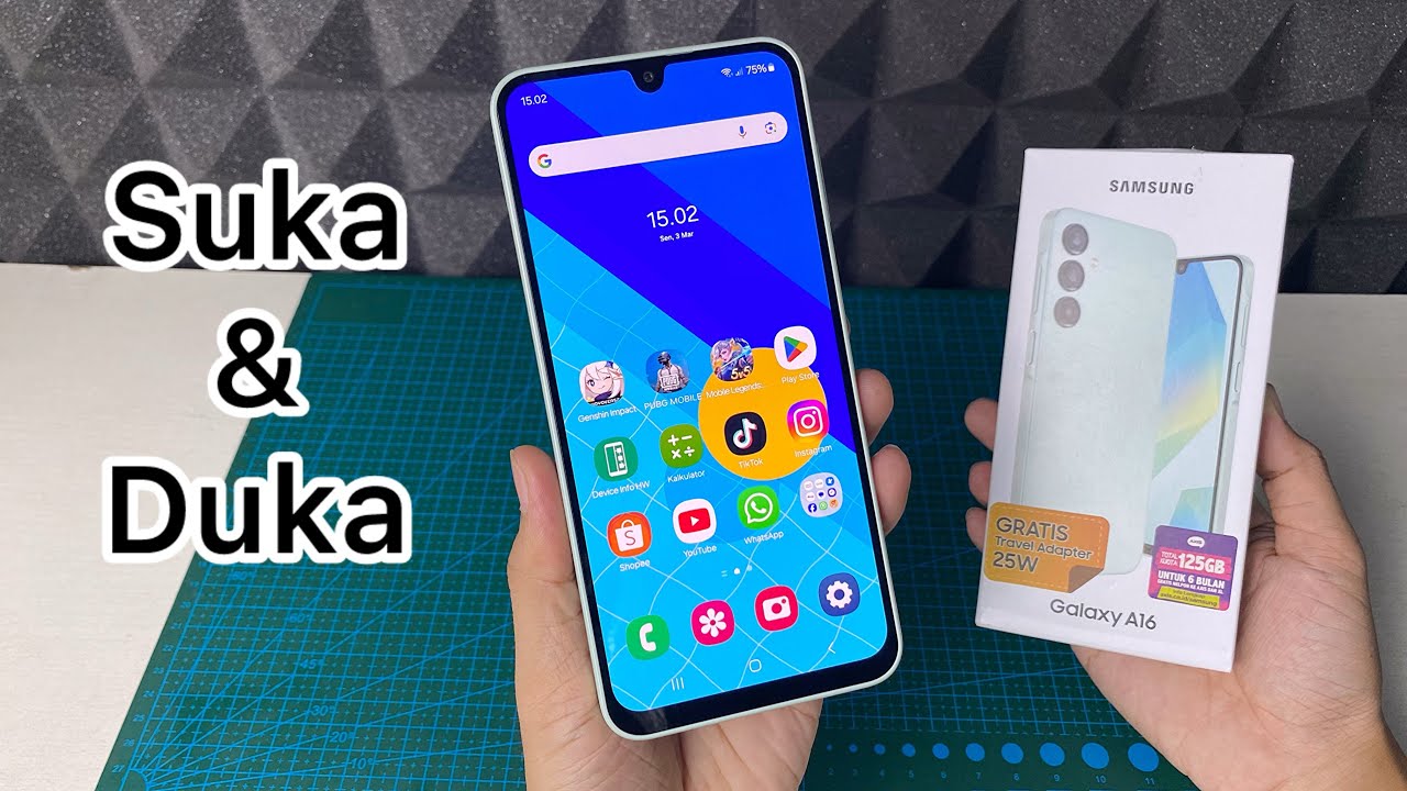Suka~Duka Pakai Samsung Galaxy A16 4G, Tonton Dulu Sebelum Beli… !!