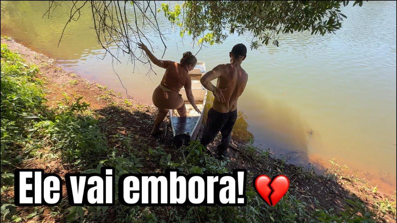 COMEMORAÇÃO DE FIM DE ANO NA CASA DE CAMPO + DESPEDIDA DO MEU IRMÃO #roça #pescaria #botedemadeira