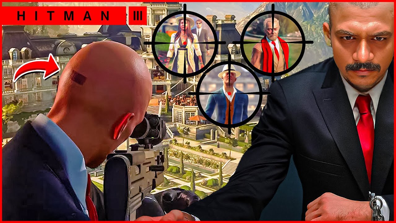 Sniper mission in HITMAN 3 പണി പാളുമോ