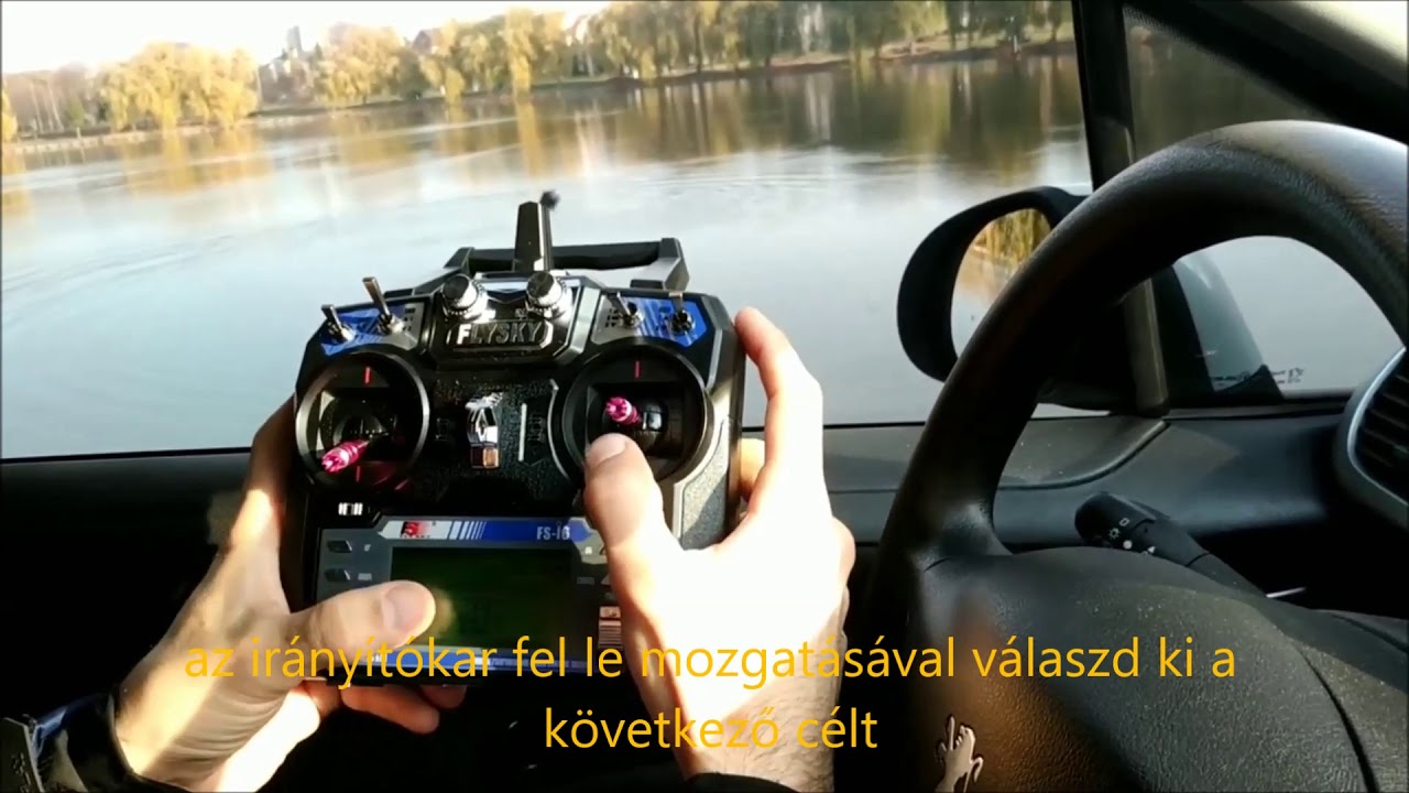 Jetta , Rexa etetőhajó Runferry autopilot használata