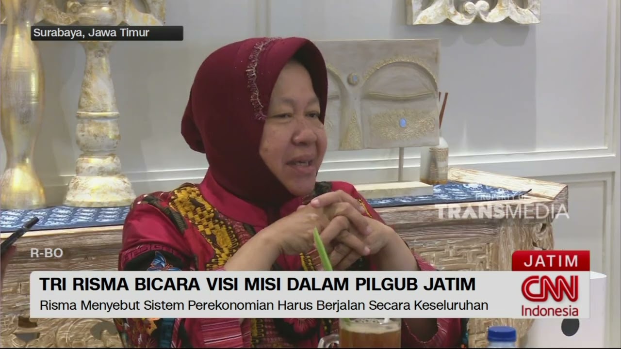 Risma Bicara Visi Misinya di Pilgub Jatim
