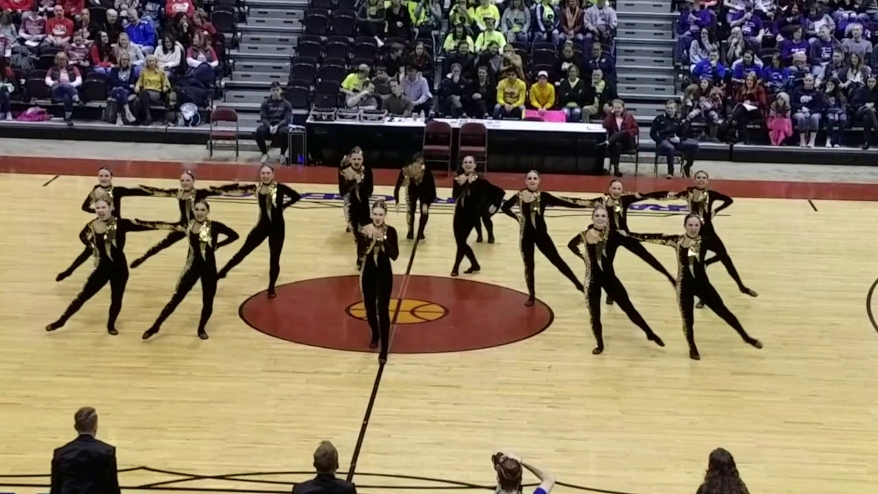 Ashwaubenon Dance Team -  D2 Kick 2018 - 2019 (Till The World Ends) 1st Place WACPC State Champion