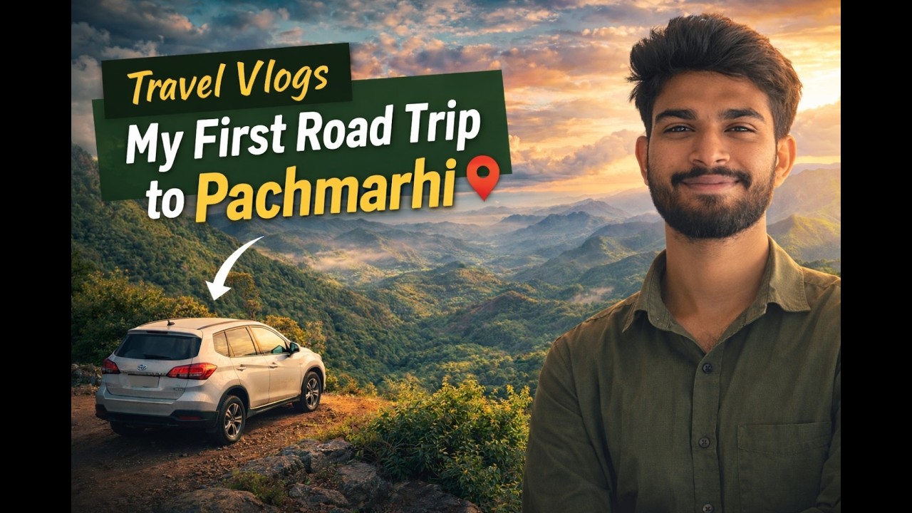 My First Road Trip to Pachmarhi | Travel Vlog 🚗🌄