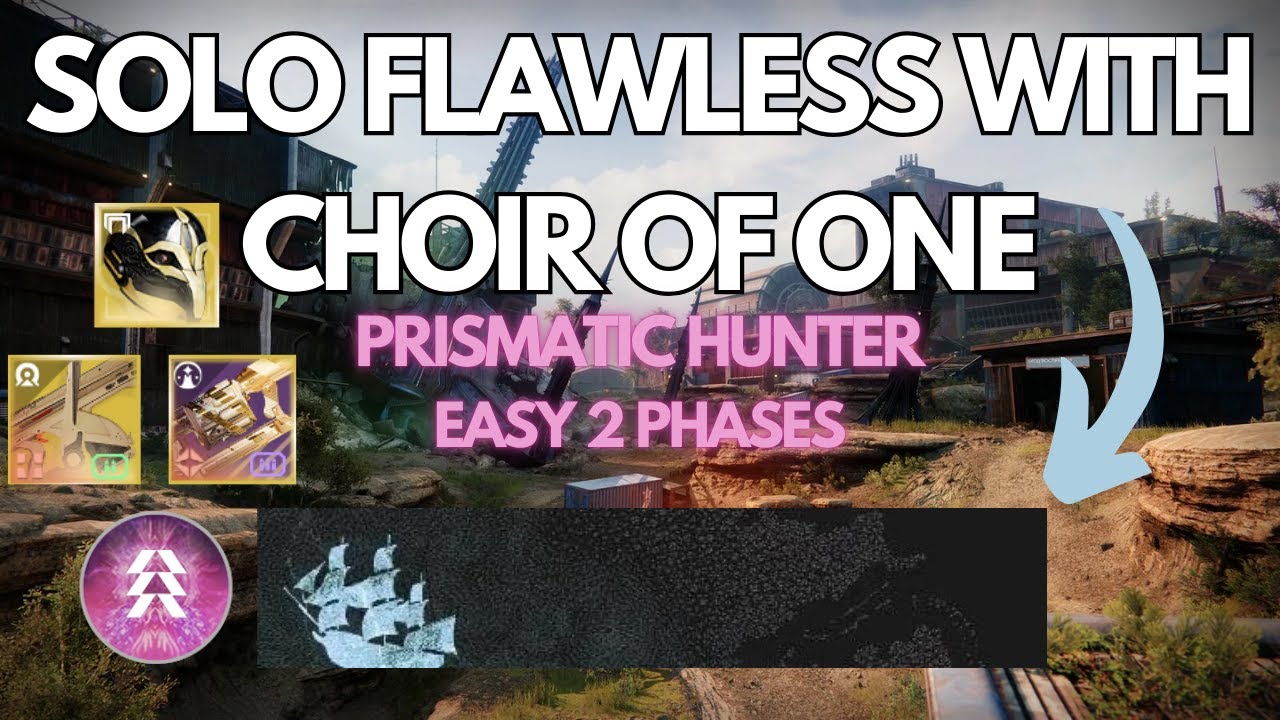 Solo Flawless Grasp of Avarice in 25 Minutes Using CHOIR OF ONE & Prismatic Hunter!
