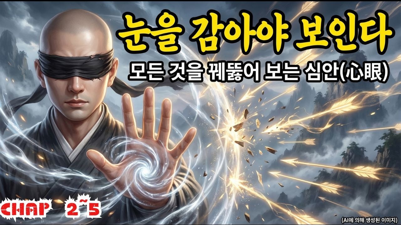 눈이 필요 없는 경지… 무안검의가 세상을 느낀다! #무안검의#검도#검객#무협#선협#중국애니