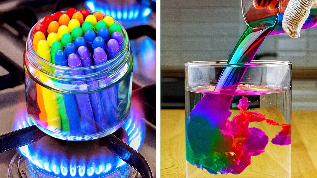 Insanely Cool Experiments and DIYs TO TRY AT HOME