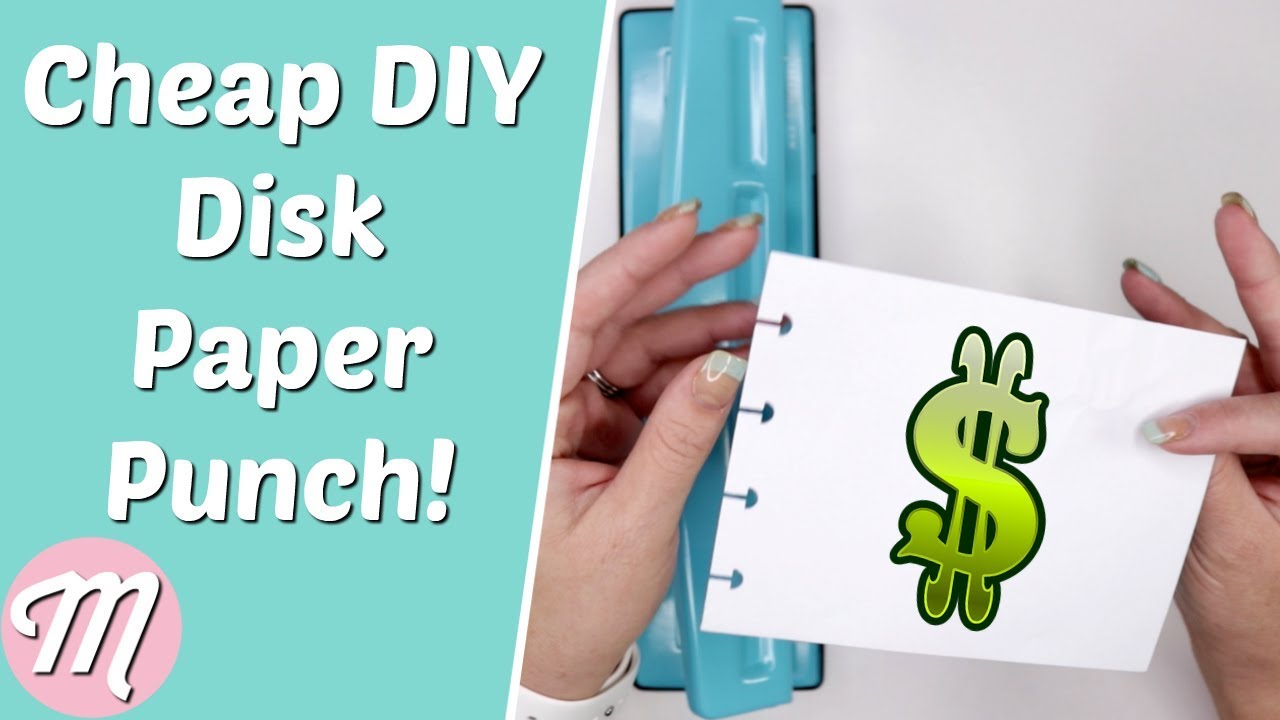 💰DIY Cheap Happy Planner Paper Punch!