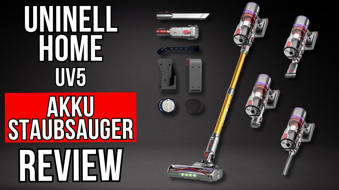 UNINELL UV5 Akku Staubsauger: Der Preis-Leistungs-Sieger 2025?