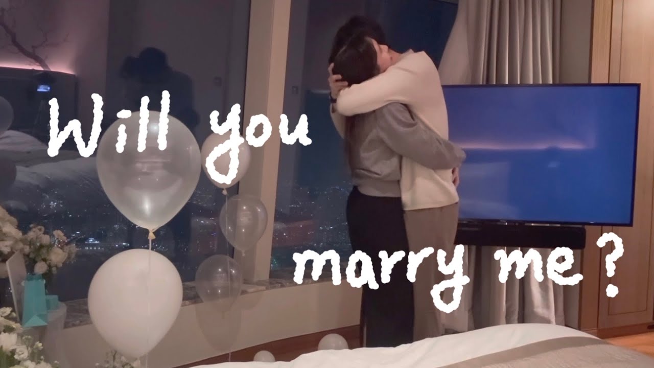 [ 💍 Propose day ] 나랑 결혼해줄래..? 🥹 | 상상도 못했던 깜짝 서프라이즈 🫶🏻 | 시그니엘 101층 프로포즈 vlog 🤍