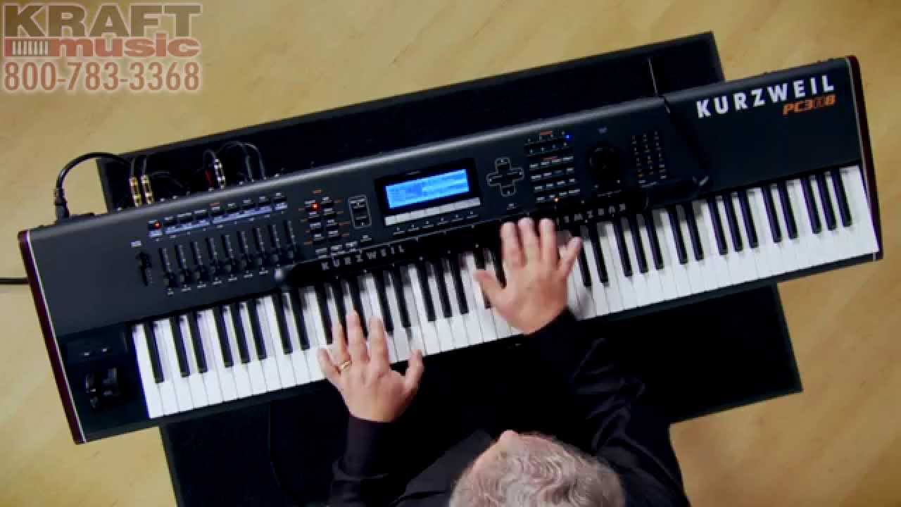 Kraft Music - Kurzweil PC3A8 Workstation Demo with Chris Martirano