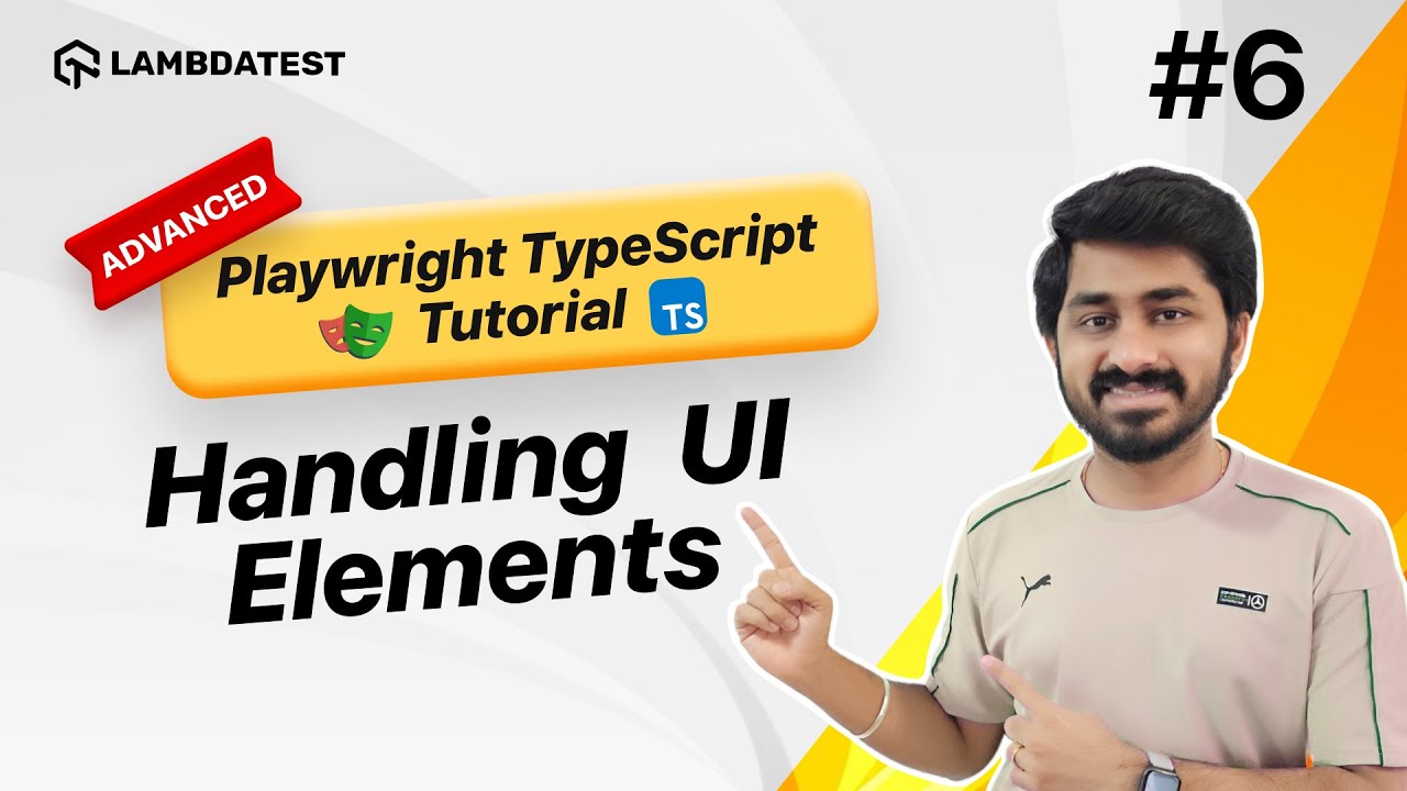 Master Playwright UI Elements | Handling Textboxes, Buttons & Checkboxes | Part 6