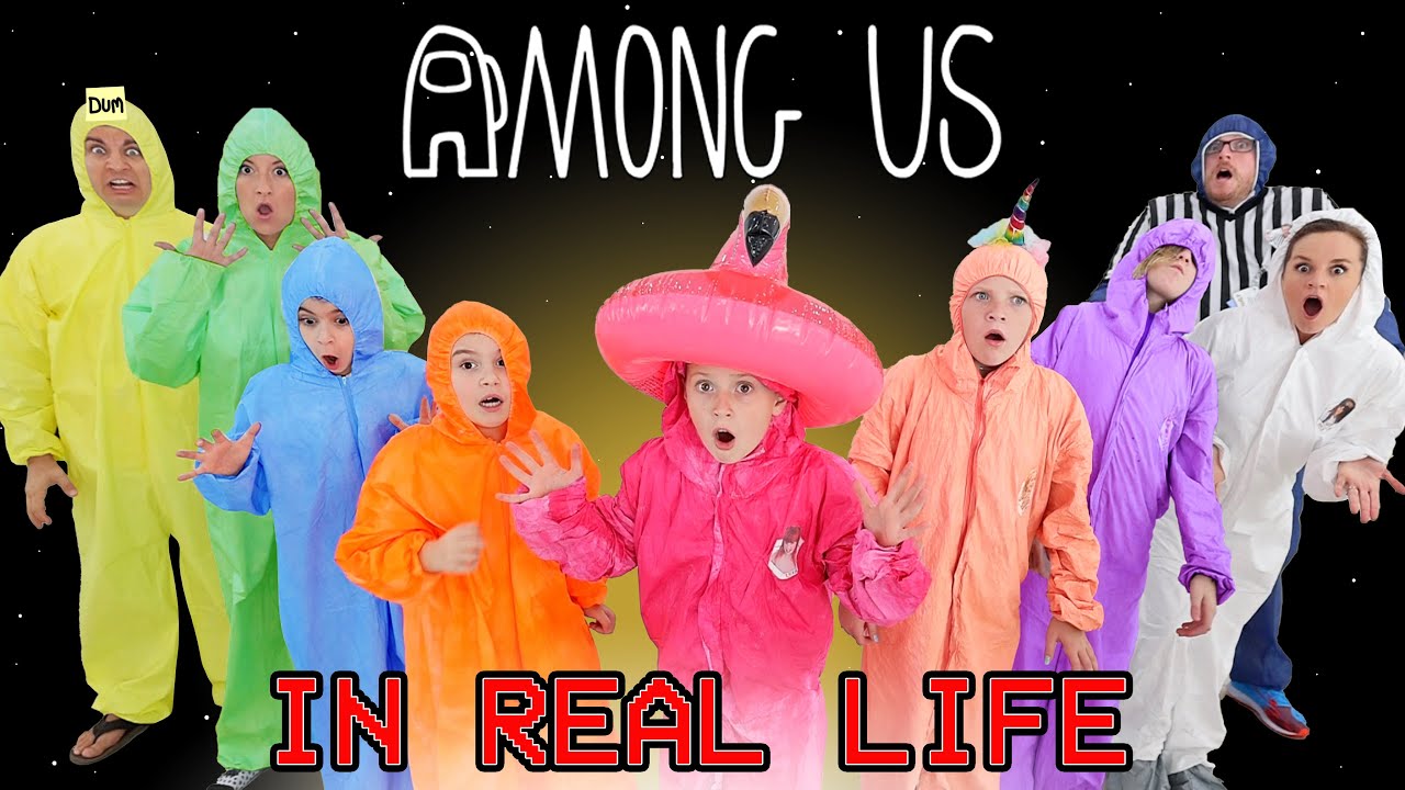 AMONG US IN REAL LIFE! (Impostor IQ 999)