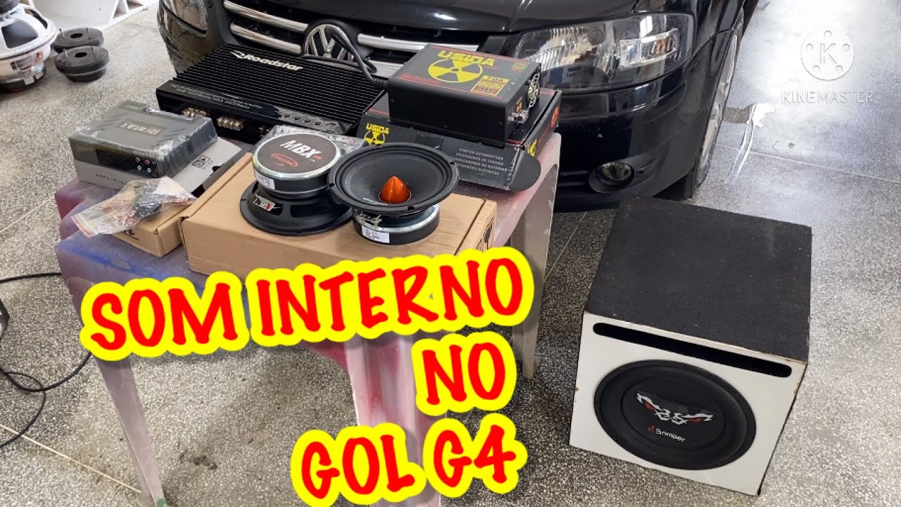 GOL G4 som interno, qualidade excelente ☢️(((impacto som))) #somautomotivo #golg4 #triton
