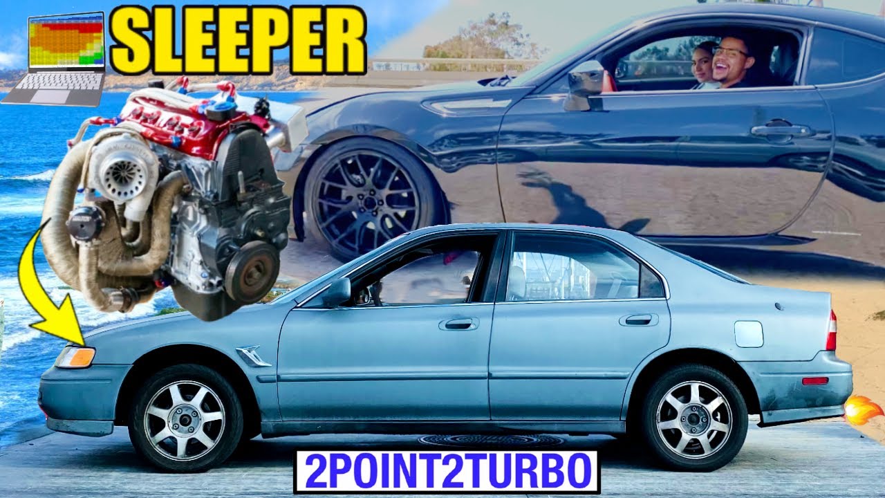 Turbo Honda Surprises Unsuspecting Cars + getting ready for Dyno tune!