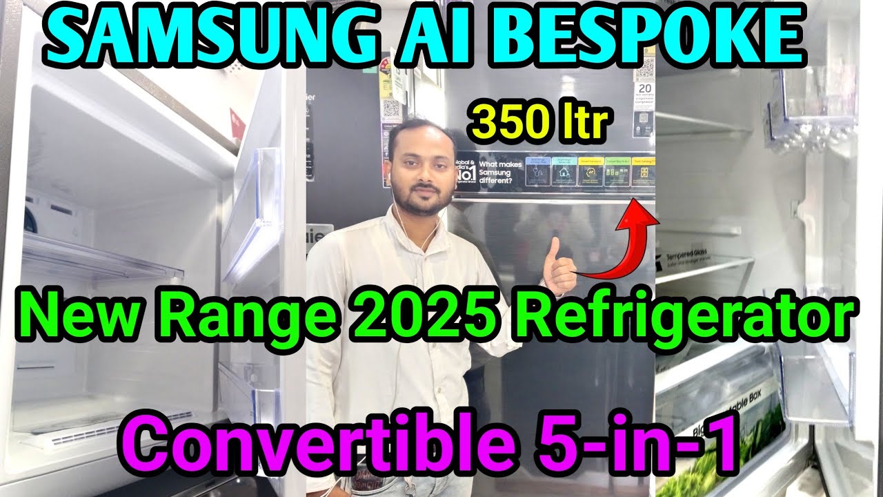 RT38DG5A2BBXHL | Samsung New Launch 2025 Double Door fridge | Best Double Door Refrigerator 2025 |