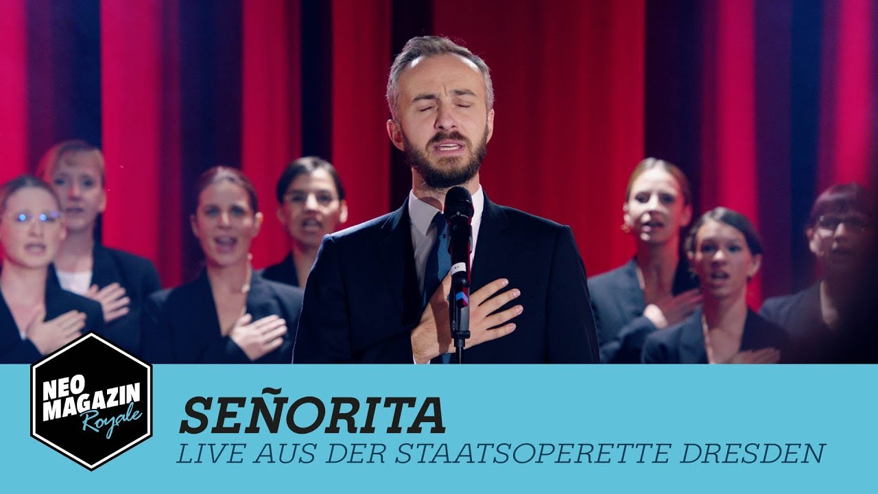 Señorita [Cover] live aus Dresden | Neo Magazin Royale mit Jan Böhmermann - ZDFneo