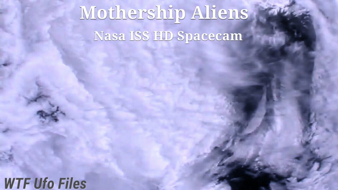 Ufo sighting NASA ISS Biggest ufo Mothership Ever Strange big ufo close to Internation space station