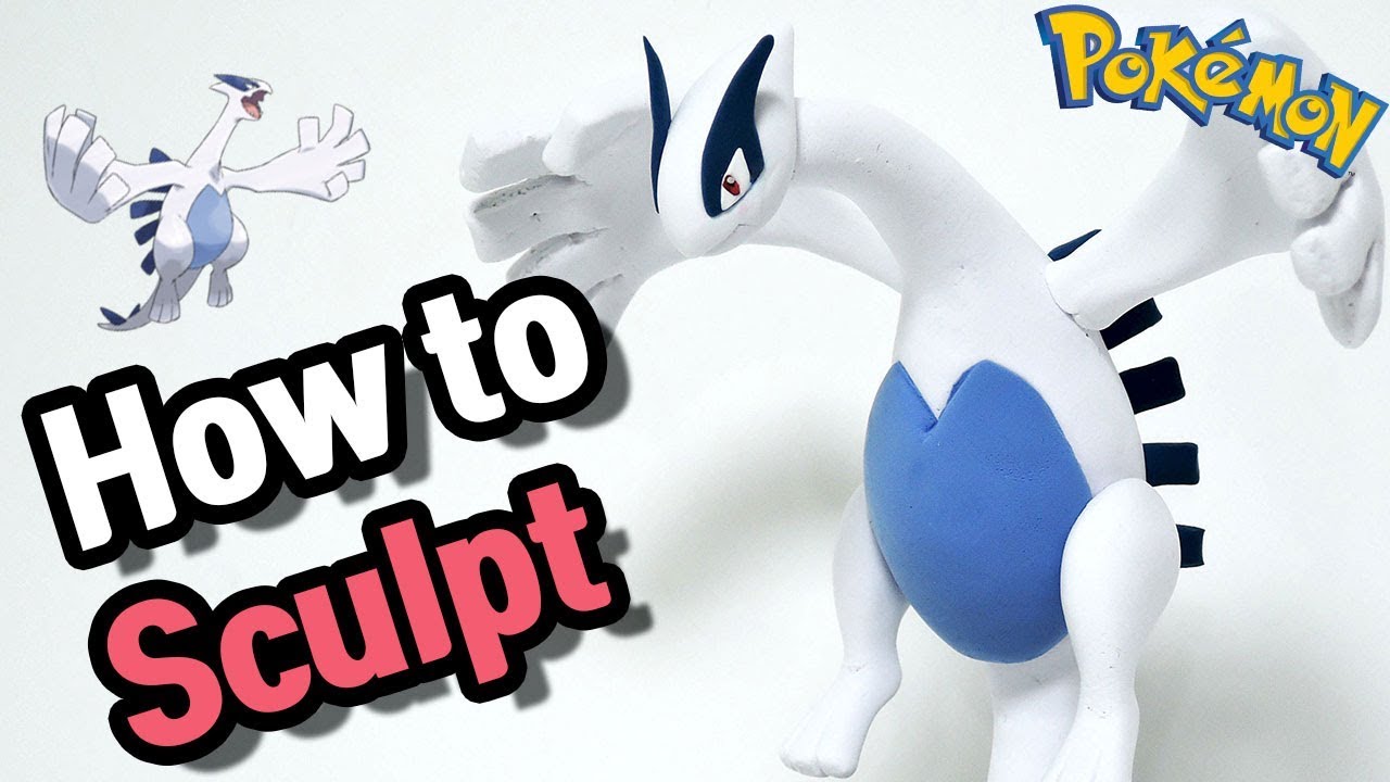 Making Lugia legendary Pokemon in Clay