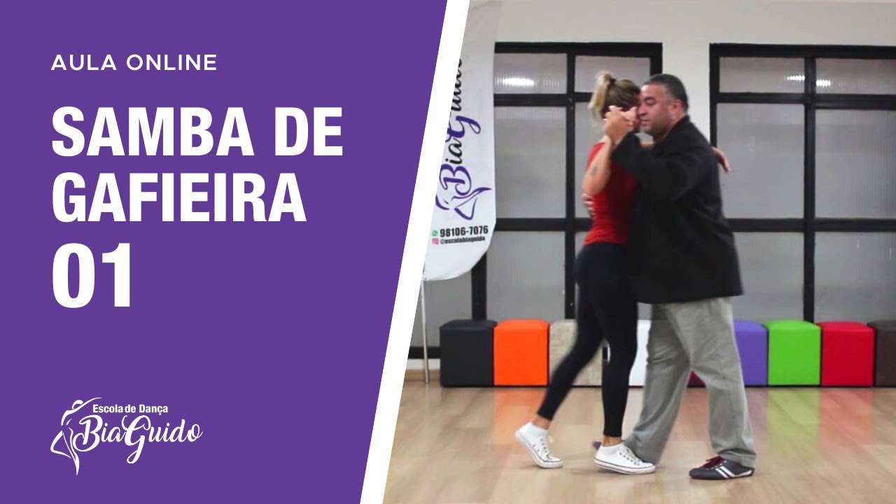 Samba de Gafieira Aula 01 - Balanço, Quadrado e saída para Gancho com Alex Gomes INICIANTE