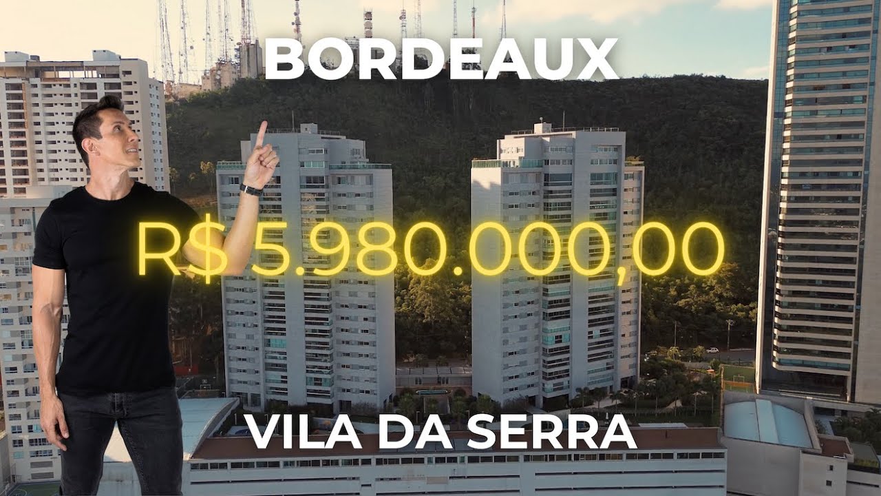 Apartamento de ALTÍSSIMO LUXO com uma vista INCRÍVEL para as montanhas de MG - R$5.980.000,00