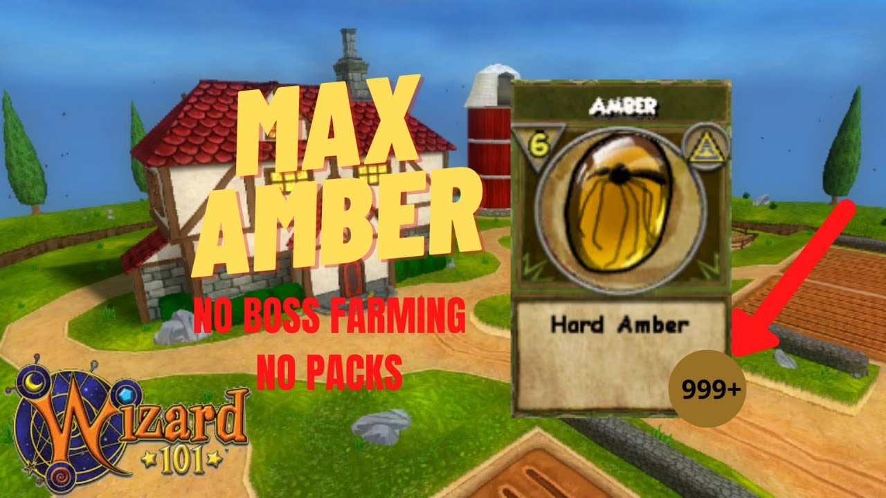 Wizard101| How To EASILY Get MAX AMBER