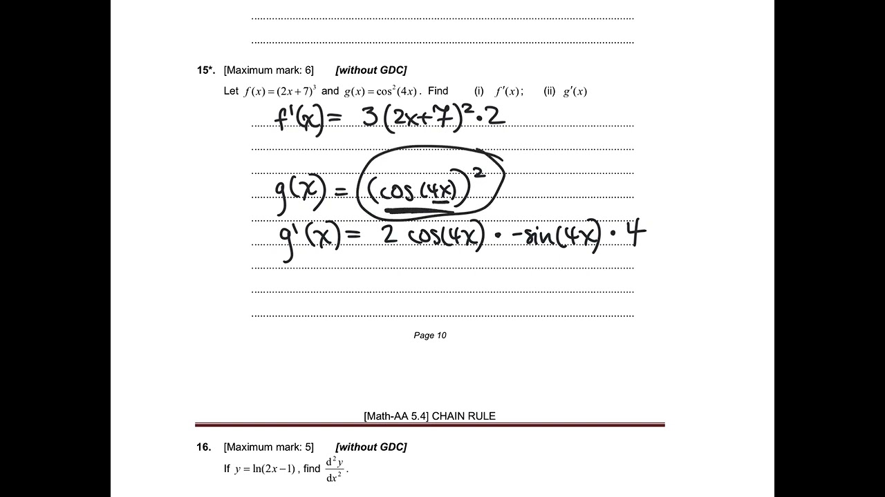 Chain rule
