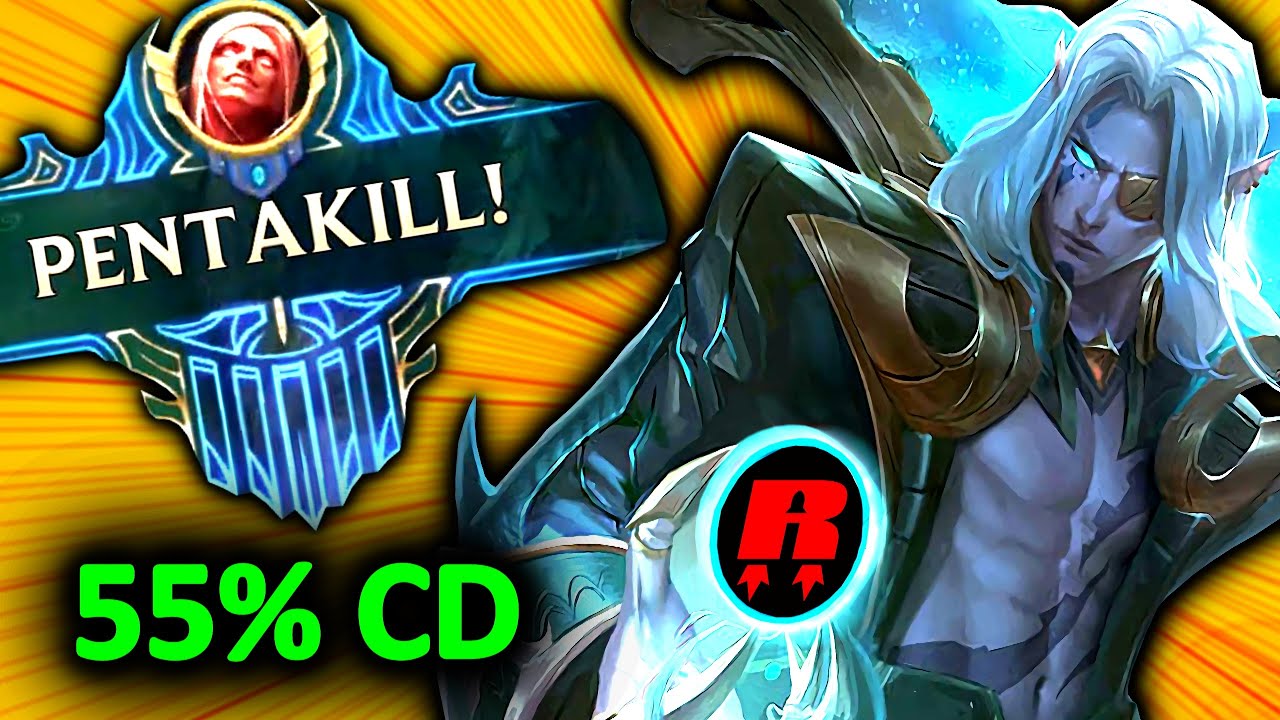 Rock3tt - 55% CD VLADIMIR PENTAKILL | Vladimir Mid Gameplay S11 | League of Legends