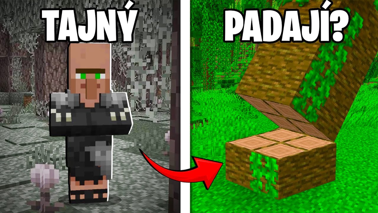 TAJNÉ Minecraft Mýty z Nové Verze