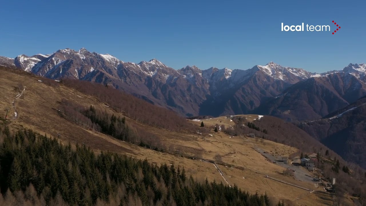 Le Alpi senza la neve: immagini dal drone nel lecchese