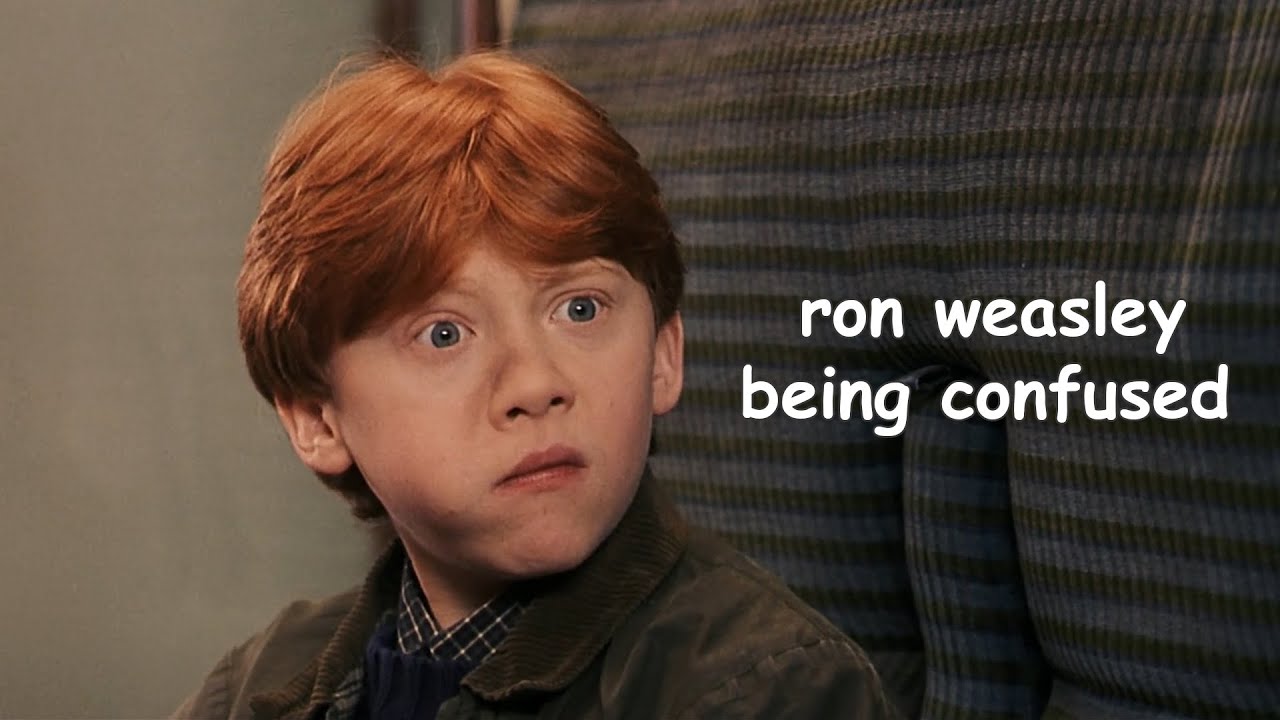 ron weasley being confused for 3 minutes straight
