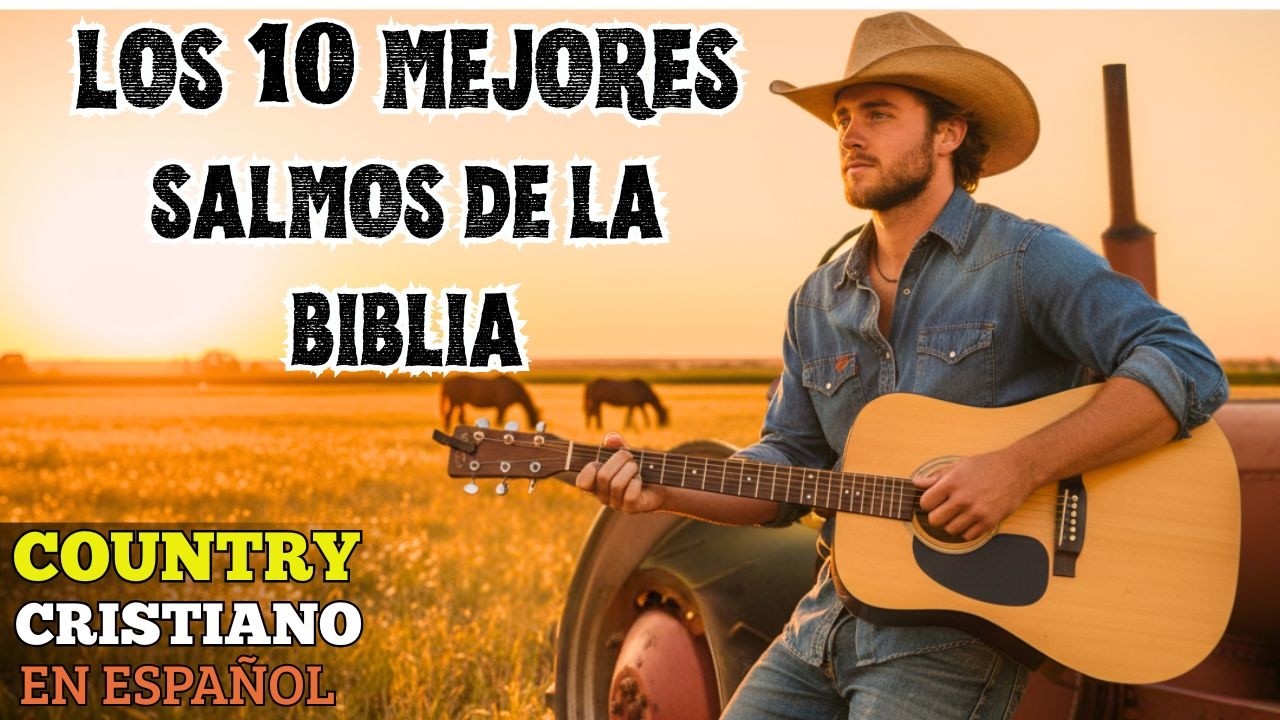 ❤️ LOS 12 MEJORES SALMOS de la BIBLIA Cantados en COUNTRY 🎵