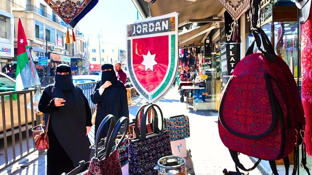 🇯🇴 This Is Not What You Expect Walking Through Amman Downtown