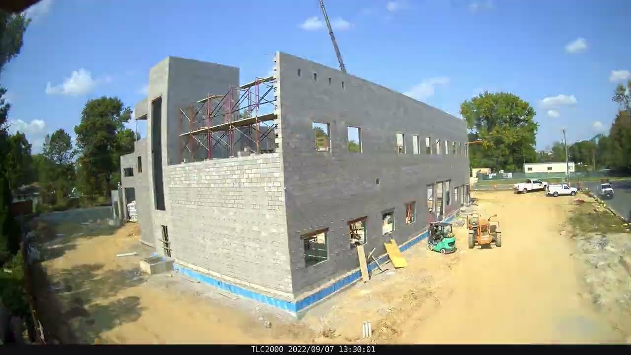 Fire Station 4 construction time lapse